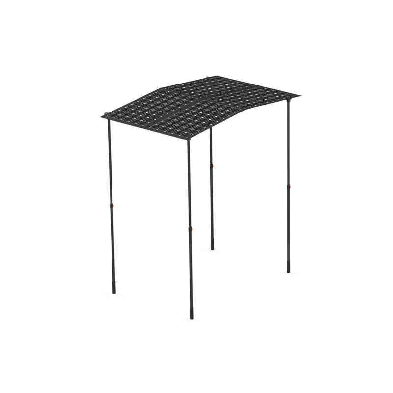 400W Solar Canopy (1.2×2.1m) – Portable Outdoor Energy Solution