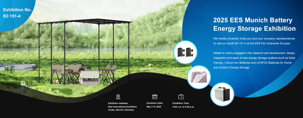RV solar canopy specifications chart – WistekEnergy