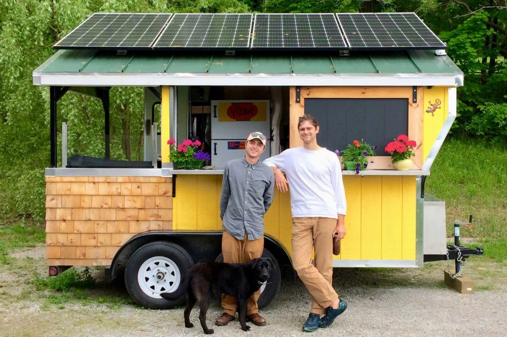Solar Canopy for Mobile Food Trucks and Vendors