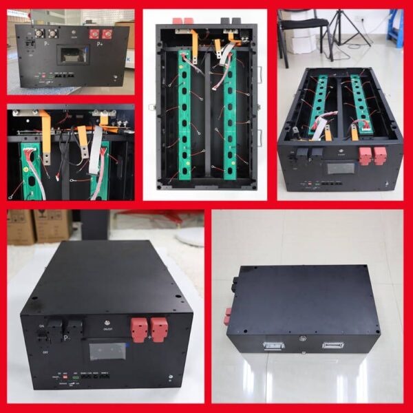 DIY Battery Box 16S 280Ah 314Ah LiFePO4 Battery Case with JK PB2A16S20P BMS