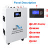 OEM/ODM Home Energy Storage System Battery 51.2V 48V 300Ah 15kWh LiFePO4 Battery
