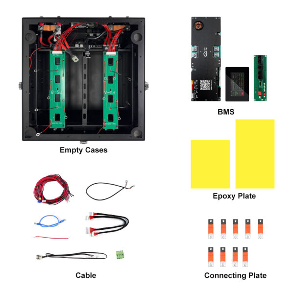 24V 280Ah/306Ah/314Ah DIY Box for RESS