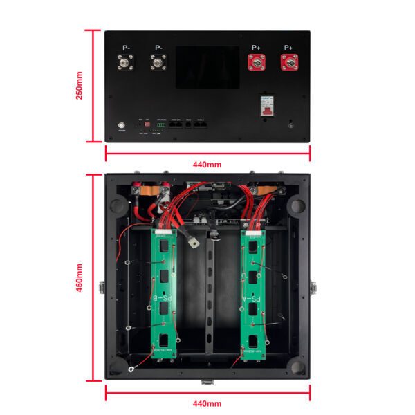 24V 280Ah/306Ah/314Ah DIY Box for RESS