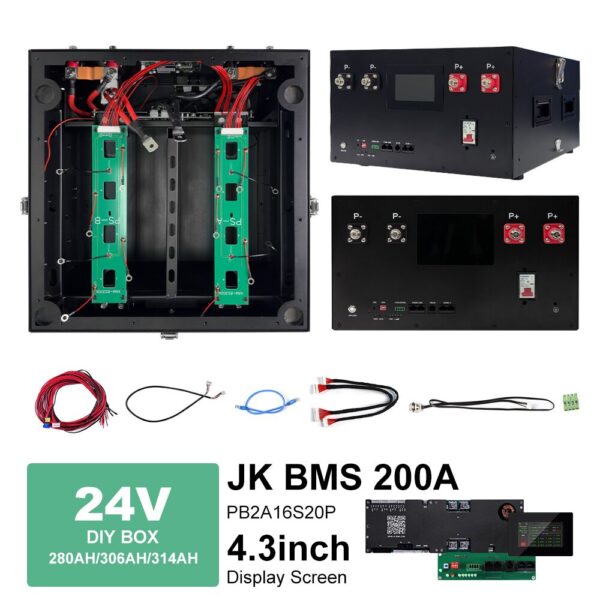 24V 280Ah/306Ah/314Ah DIY Box for RESS