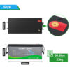 OEM ODM Black Casing12V 230Ah LiFePO4 Battery Pack