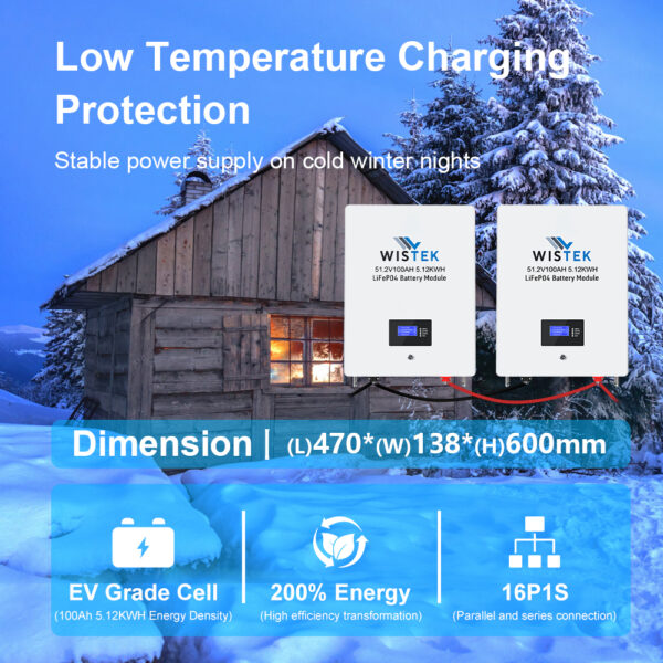 OEM ODM 51.2V 100Ah 5kWh Wall Mounted LiFePO4 Battery